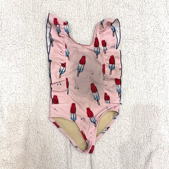 Pink Chicken Katniss Suit in Strawberry Cream Rocket Pop - Picture 1 of 3